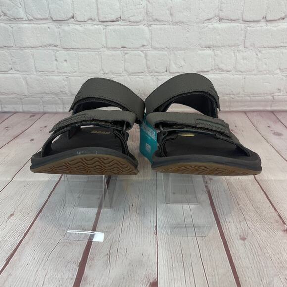 Reef Fanning Baja Brown Gum With Bottle Opener Sandals Mens Size 12 - Picture 5 of 11